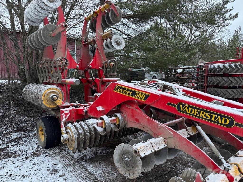 Väderstad Carrier500 Kiekkomultaimet ja lautasäkeet