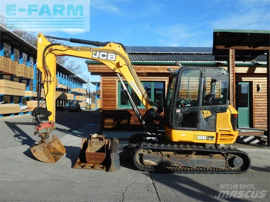 JCB 86 c-1 ( 8.775kg ) Pyöräkaivukoneet