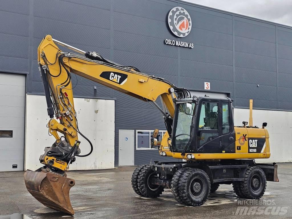 CAT M 316 D Pyöräkaivukoneet