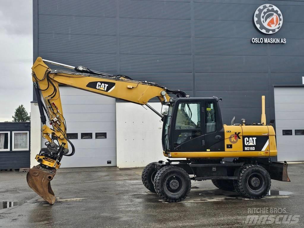 CAT M 316 D Pyöräkaivukoneet