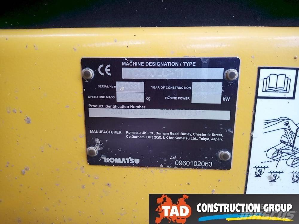 Komatsu PC210LC-11 Telakaivukoneet