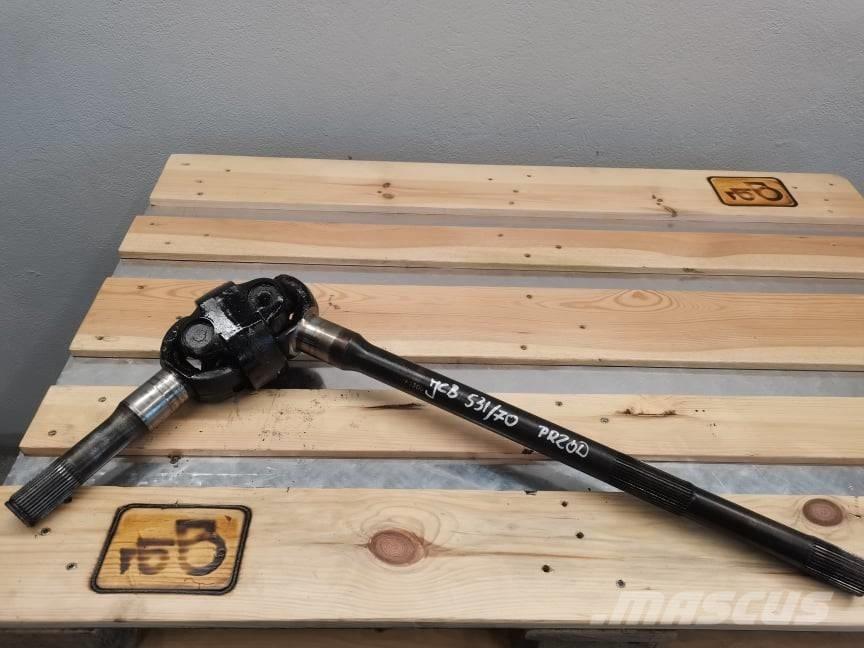 JCB 527 front axle Akselit