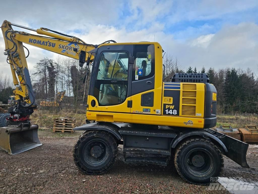 Komatsu PW148-8 Pyöräkaivukoneet