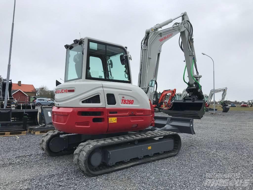 Takeuchi TB260 Minikaivukoneet < 7t