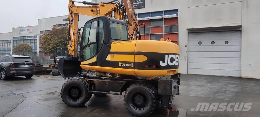 JCB JS 145 W Pyöräkaivukoneet