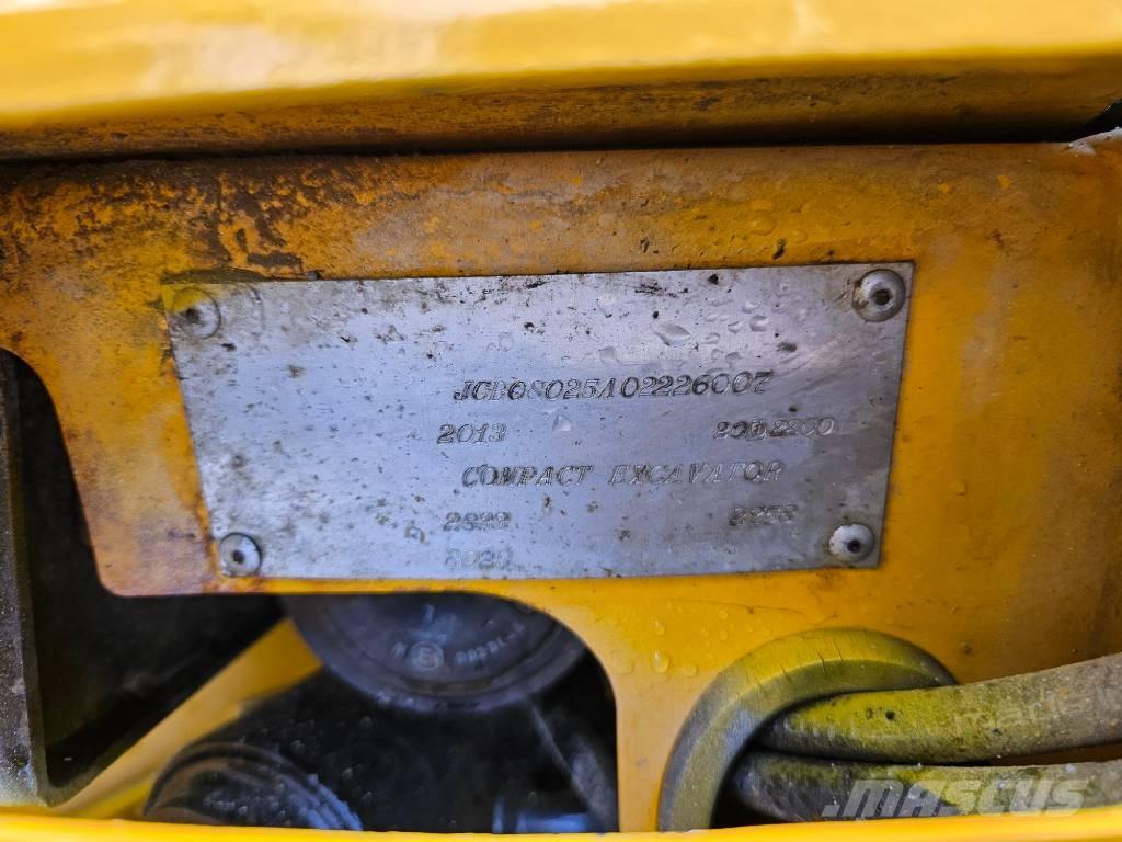 JCB 8025 ZTS Minikaivukoneet < 7t