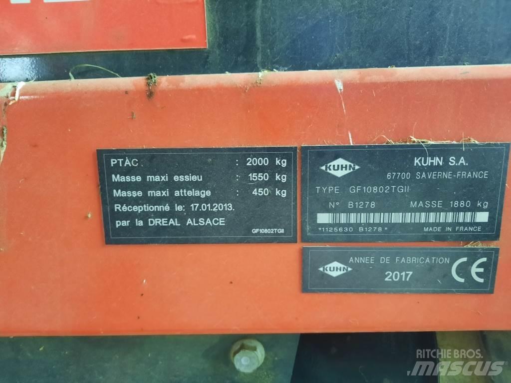 Kuhn Gf10802 tg2 Pöyhimet ja haravat