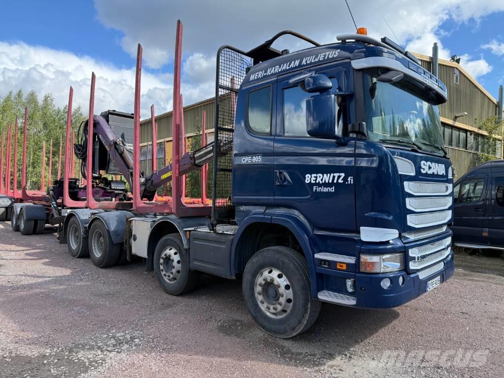Scania R 580 Puuautot