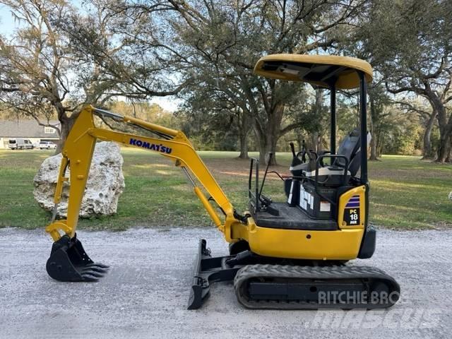 Komatsu PC18MR-2 Minikaivukoneet < 7t