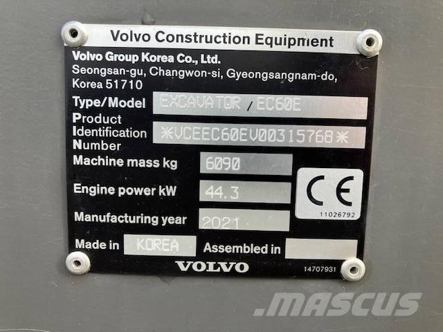 Volvo EC 60 E Telakaivukoneet
