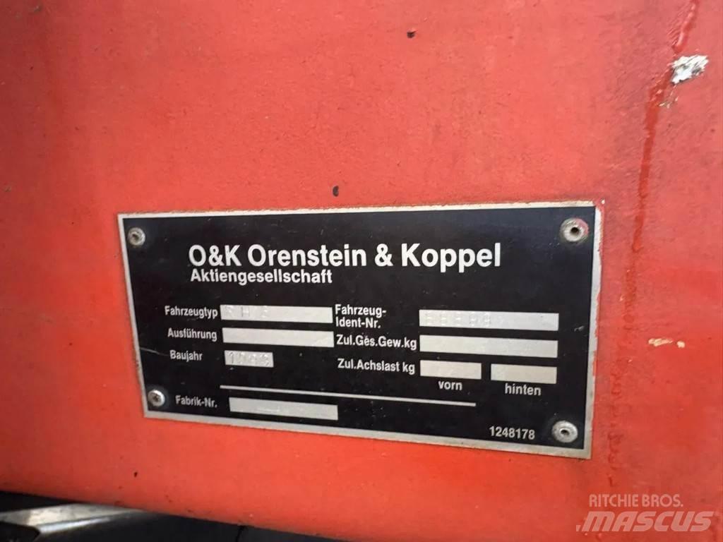 O&K RH6 Telakaivukoneet