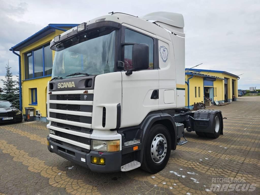 Scania 124 L 420 Vetopöytäautot