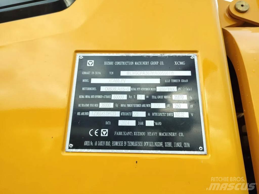 XCMG XCA60_EV Mobiilinosturit