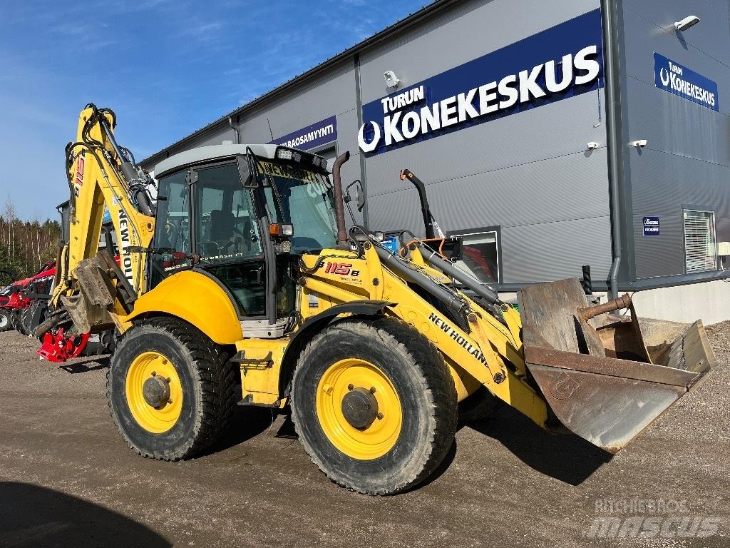New Holland B 115 B Kaivurikuormaajat