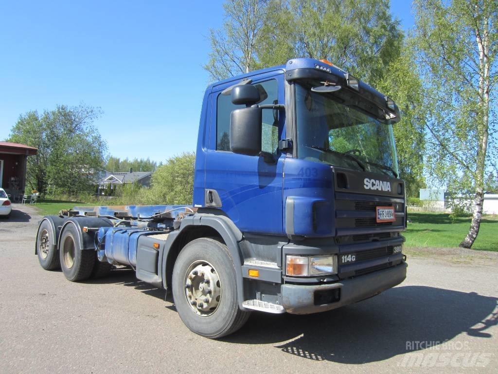 Scania P114 GB Vaihtolava-autot