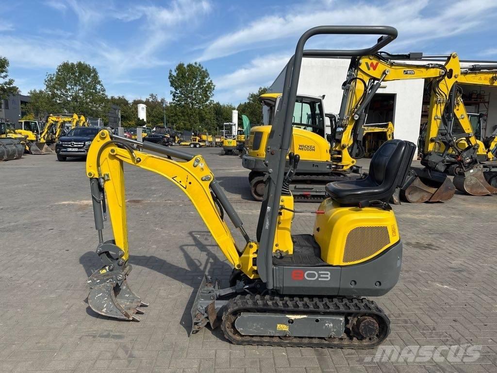 Wacker Neuson 803 Telakaivukoneet