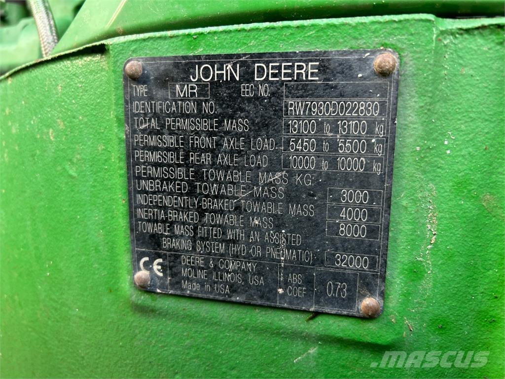 John Deere 7930 Traktorit