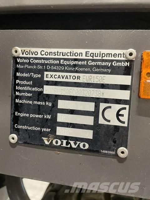 Volvo EWR150E Pyöräkaivukoneet