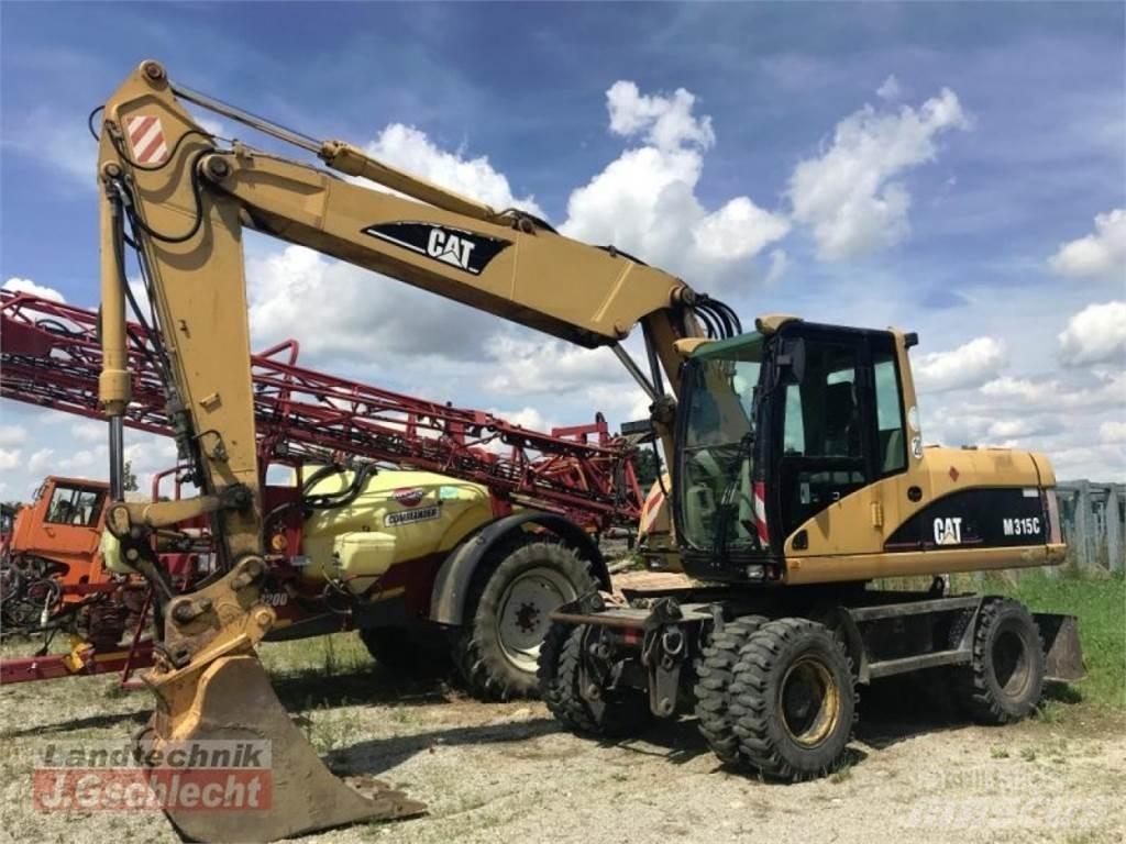 CAT m 315c Pyöräkaivukoneet