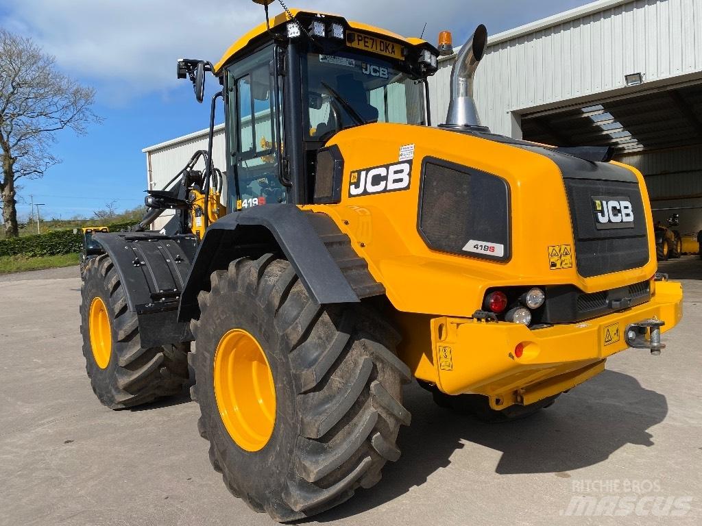 JCB 419 S Pyöräkuormaajat