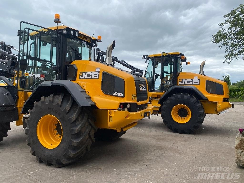 JCB 419 S Pyöräkuormaajat