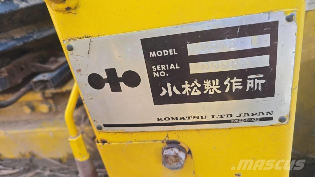 Komatsu D 57 S-1 Telakuormaajat