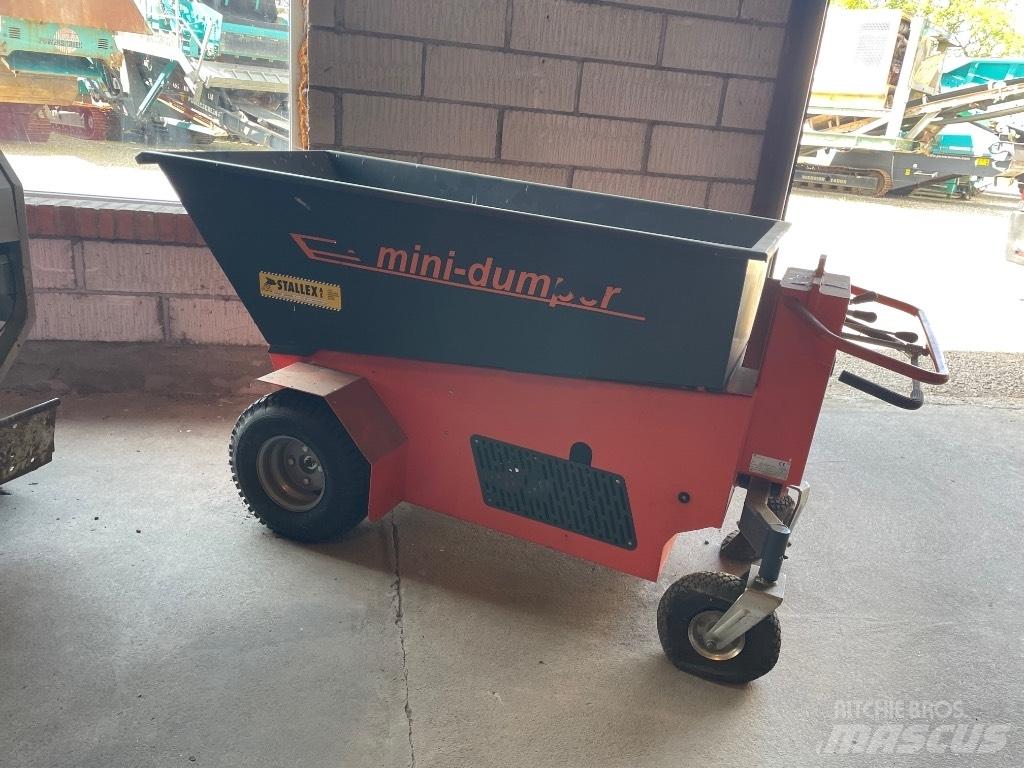 RCD 1100E motorbør Minidumpperit