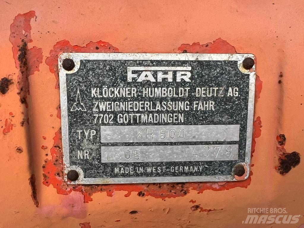 Deutz-Fahr KH 500 DN Pöyhimet ja haravat