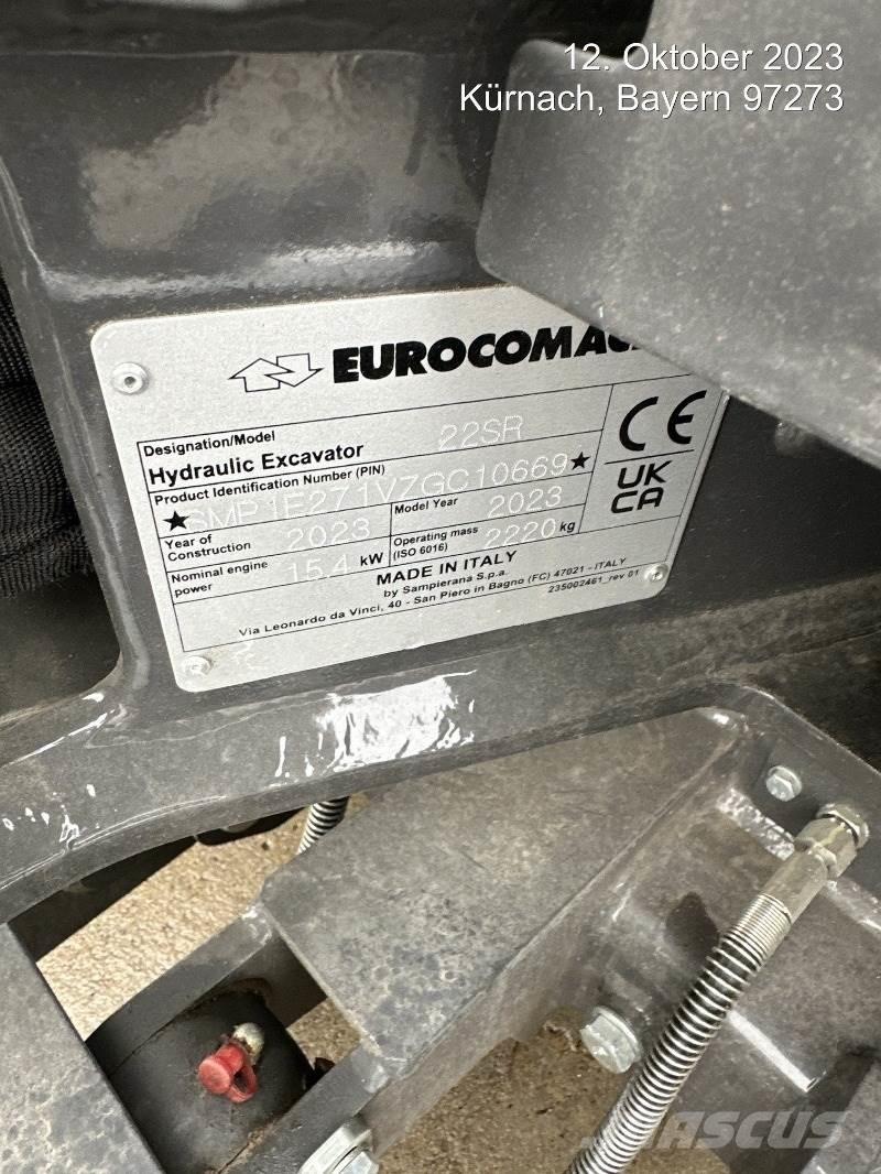 Eurocomach 22SR Minikaivukoneet < 7t