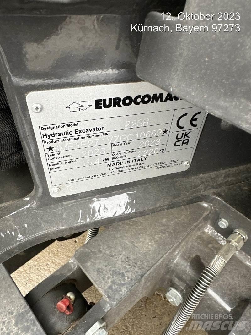 Eurocomach 22SR Minikaivukoneet < 7t
