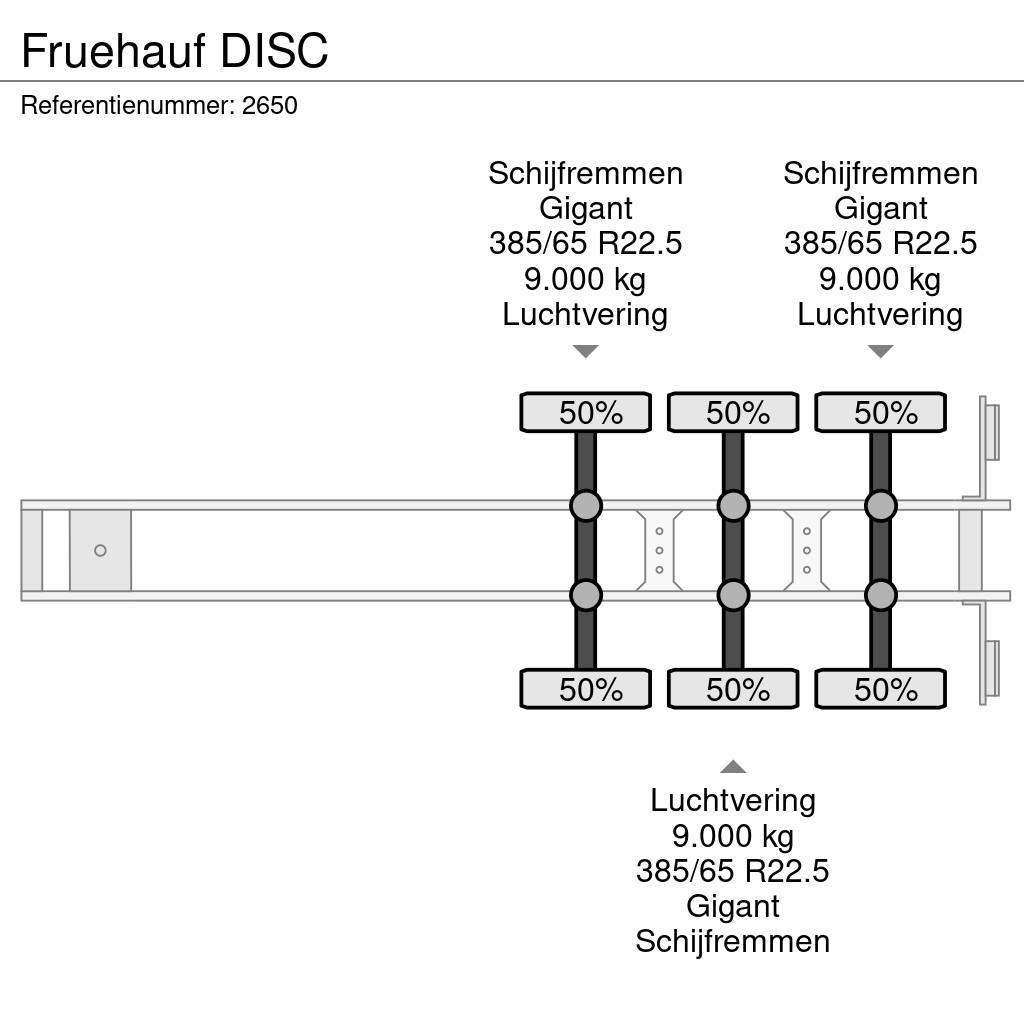 Fruehauf DISC Pressukapellipuoliperävaunut