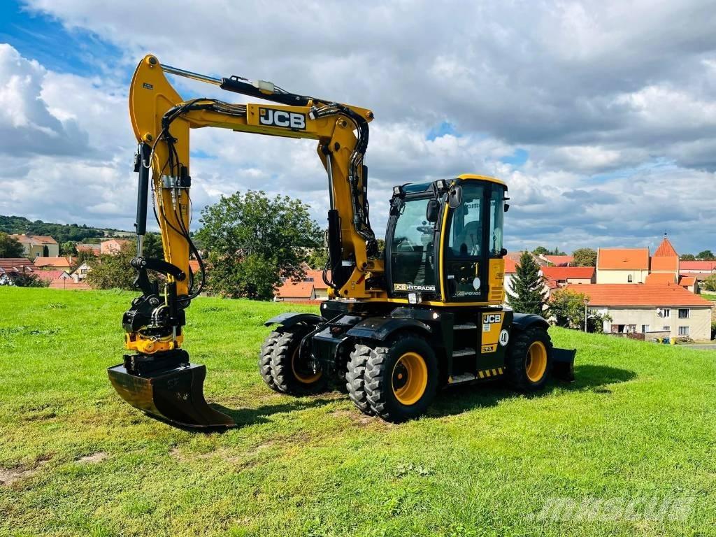 JCB 110 W Hydradig Pyöräkaivukoneet