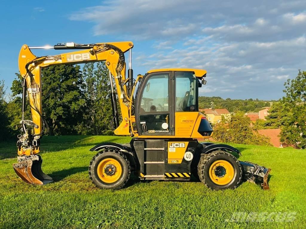 JCB 110 W Hydradig Pyöräkaivukoneet