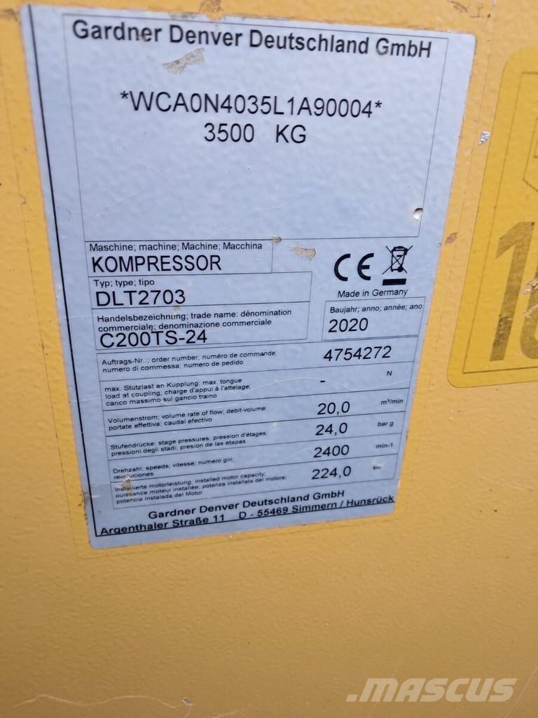 Compair C200 TS - 24 Kompressorit