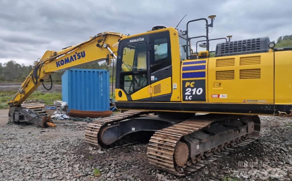 Komatsu PC 210 LC Telakaivukoneet