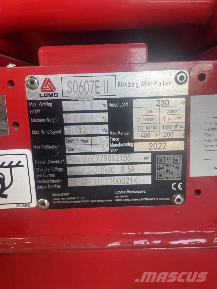 LGMG S0607E II Saksilavat