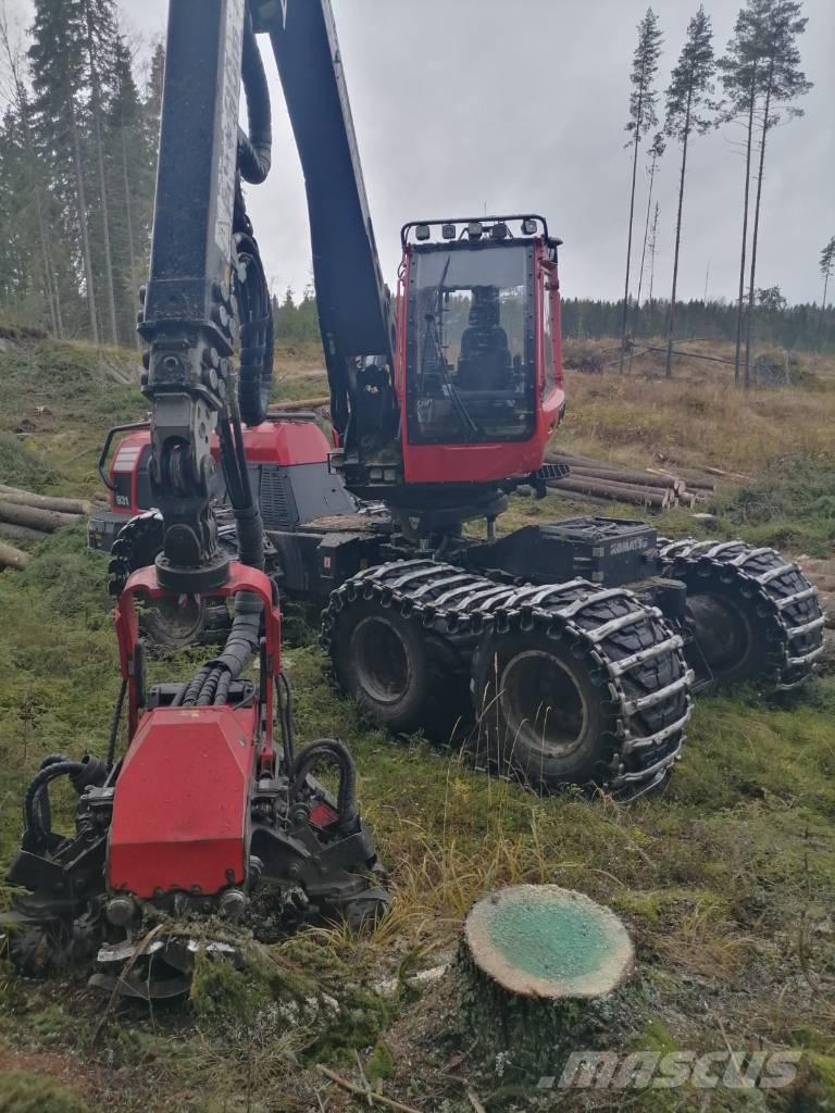 Komatsu 931 Harvesterit