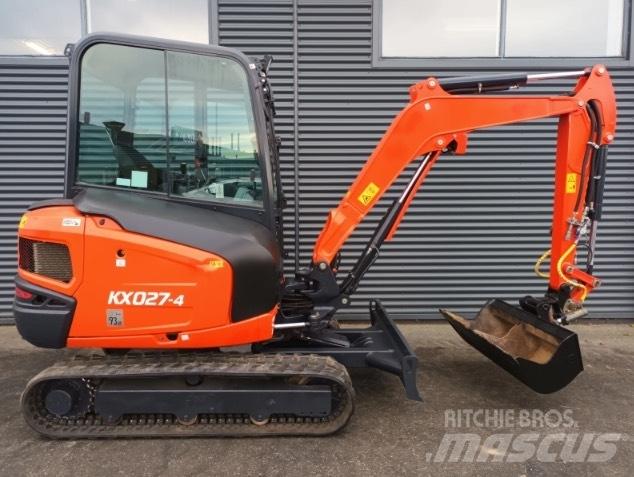 Kubota kx027-4 Minikaivukoneet < 7t