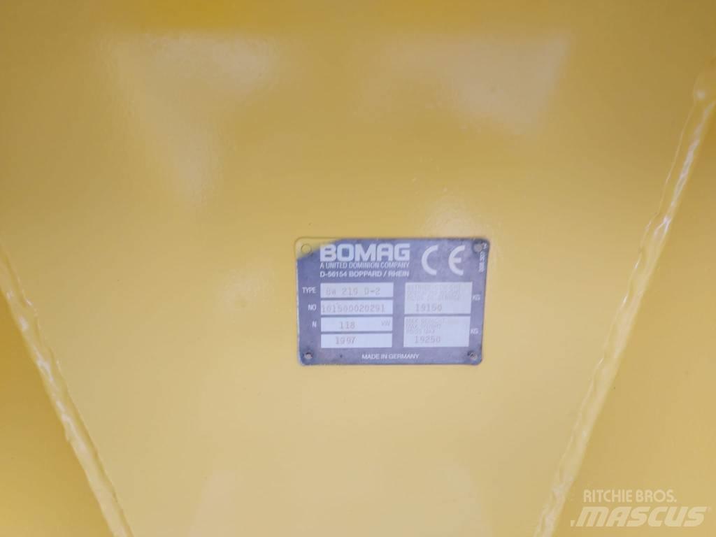 Bomag BW 219 D-2 Yksivalssijyrät