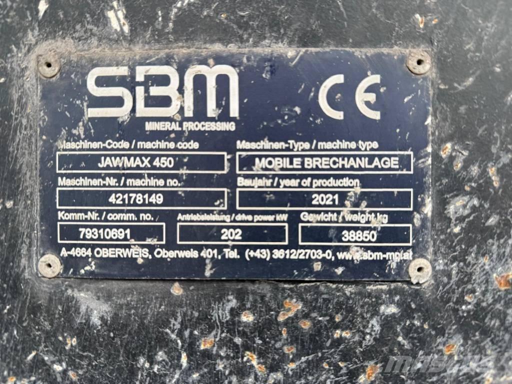 SBM Jawmax 450 Mobiilimurskaimet