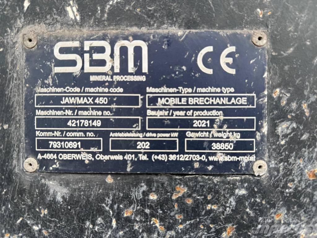 SBM Jawmax 450 Mobiilimurskaimet