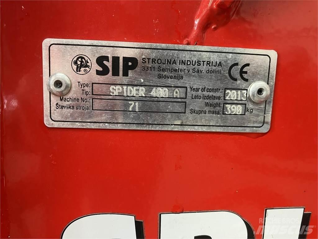 SIP Spider 400A Pöyhimet ja haravat