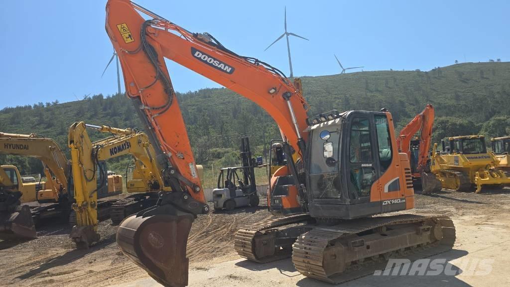 Doosan DX140LCR-5 Telakaivukoneet