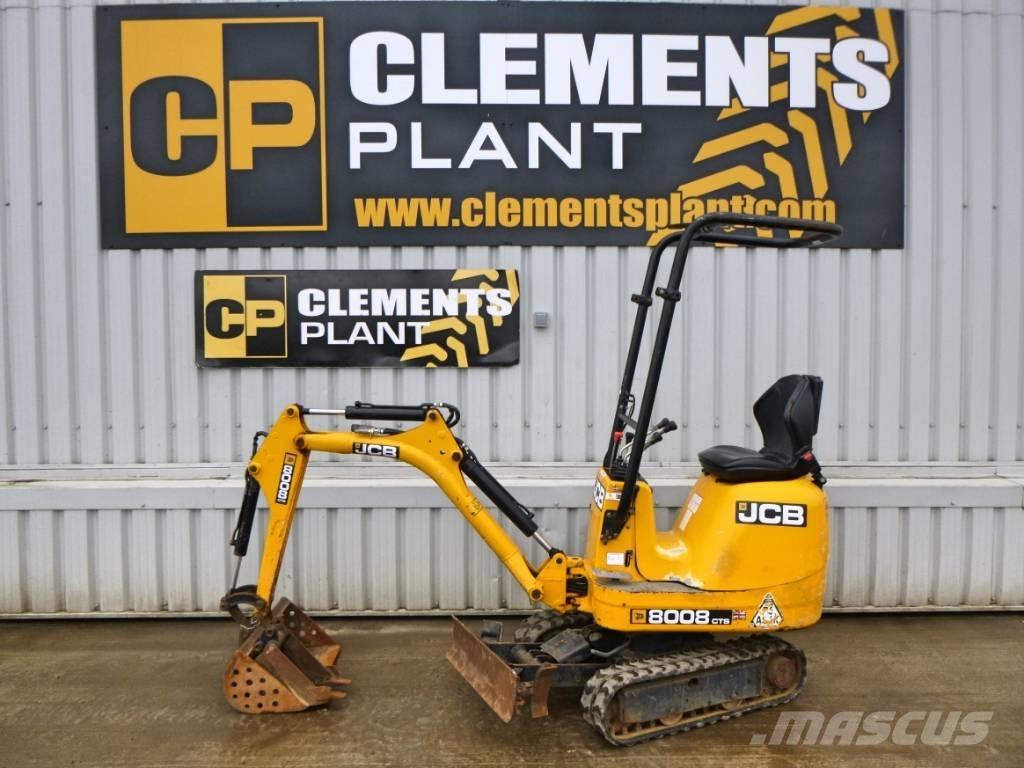 JCB 8008 CTS Minikaivukoneet < 7t