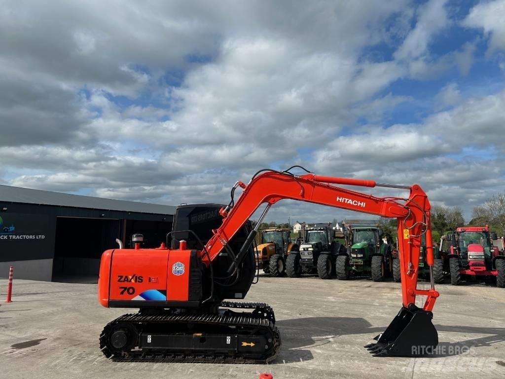 Hitachi Zaxis 70 Telakaivukoneet