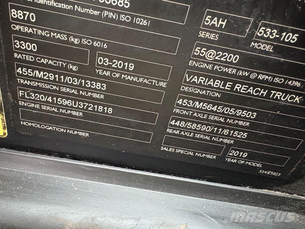 JCB 533-105 Kurottajat