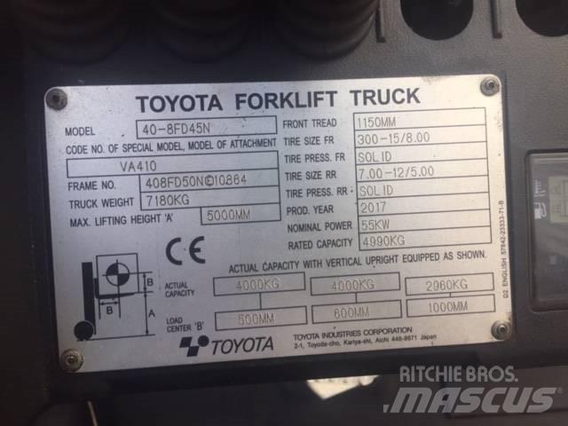 Toyota 40-8FD45N Dieseltrukit