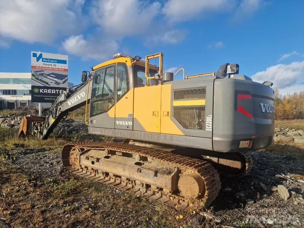 Volvo 220E Telakaivukoneet