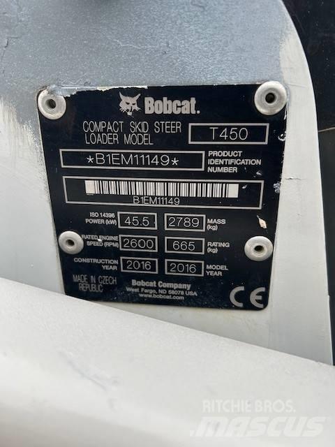Bobcat T 450 Liukuohjatut kuormaajat