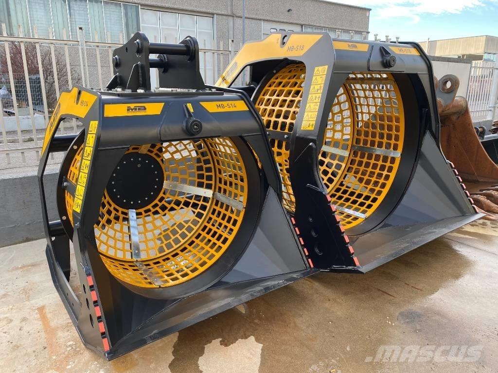 MB Crusher MB-S14 S4 Muut kiinnitettävät lisäosat ja komponentit
